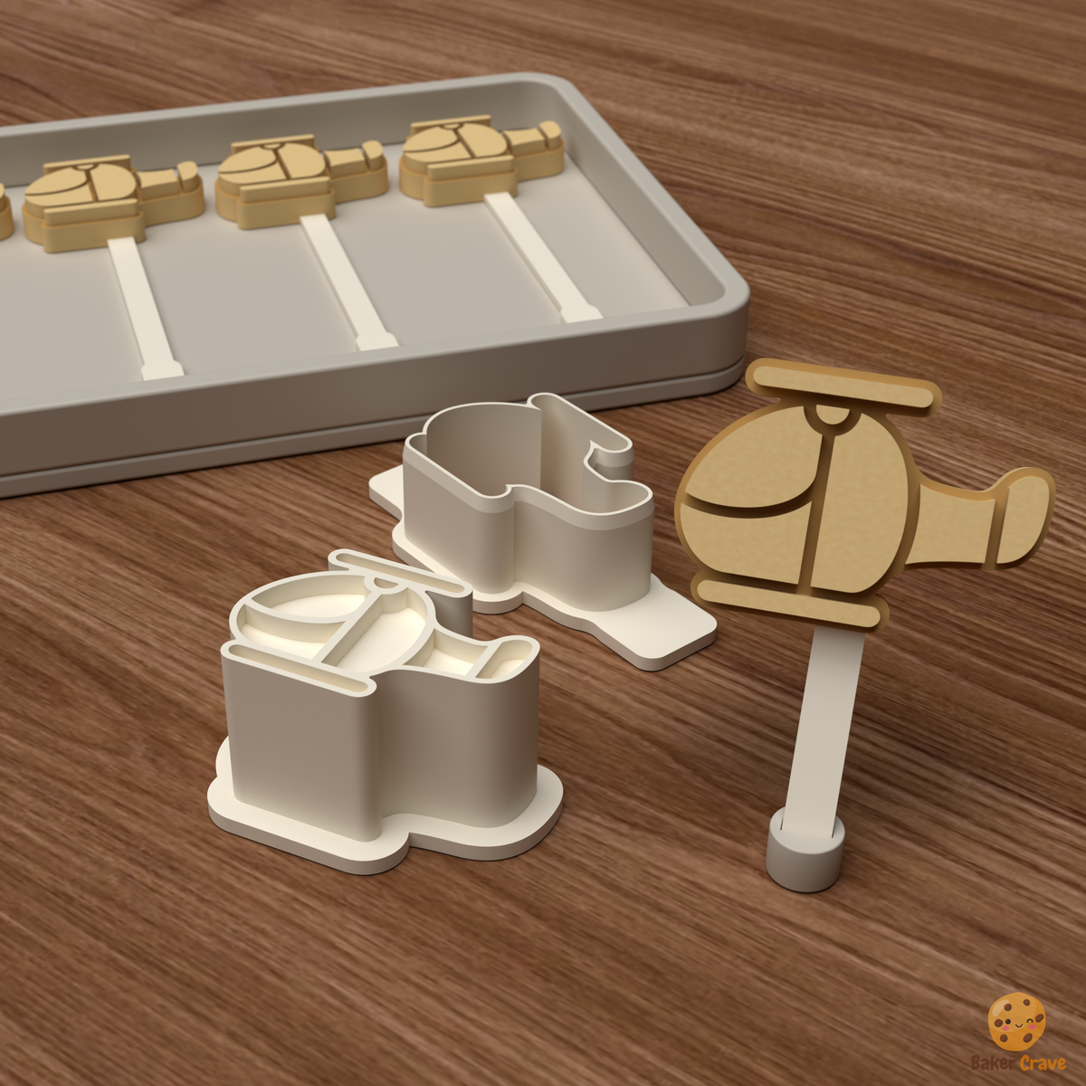 Helicopter Cake Pop Mold