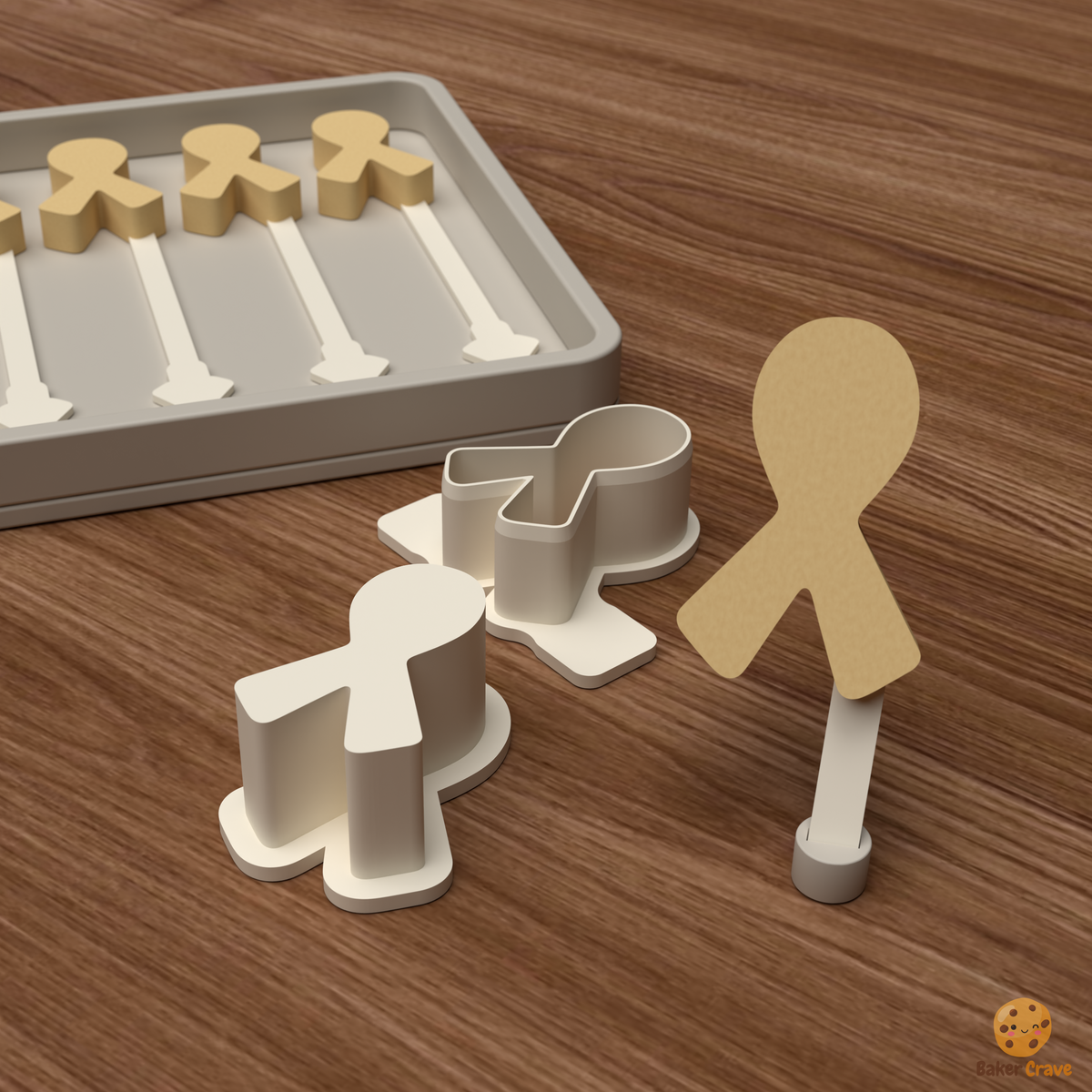 Awareness Ribbon Cake Pop Mold STL File