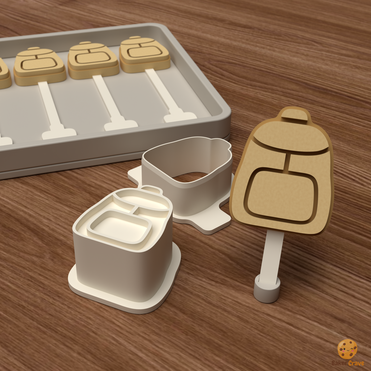 Backpack Cake Pop Mold