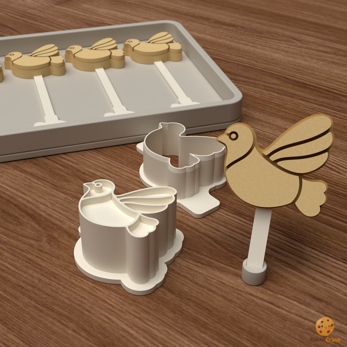 Dove Cake Pop Mold