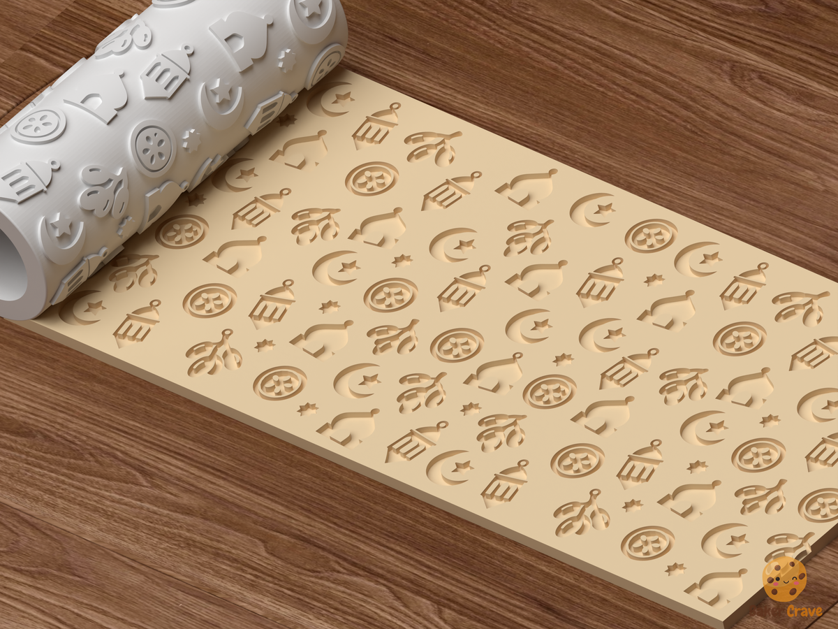 Ramadan Eid Textured Roller
