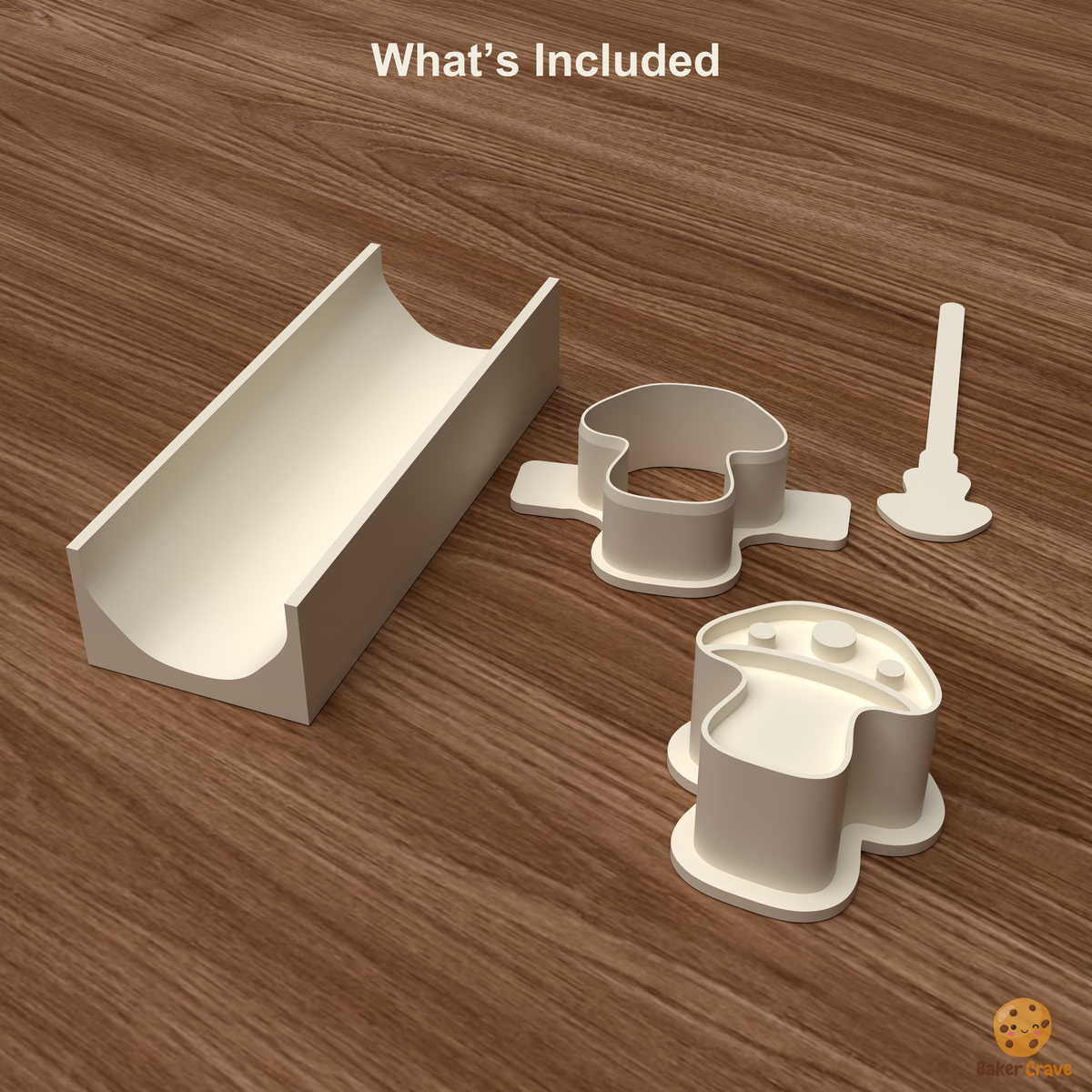 Mushroom Cake Pop Mold STL File