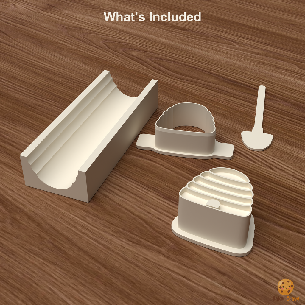 Beehive Cake Pop Mold STL File