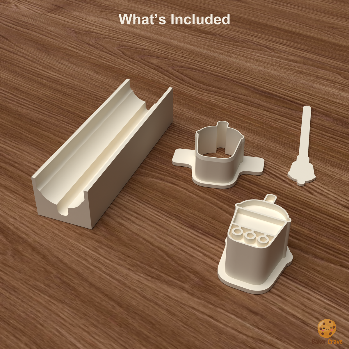 Boba Tea Cup Cake Pop Mold STL File