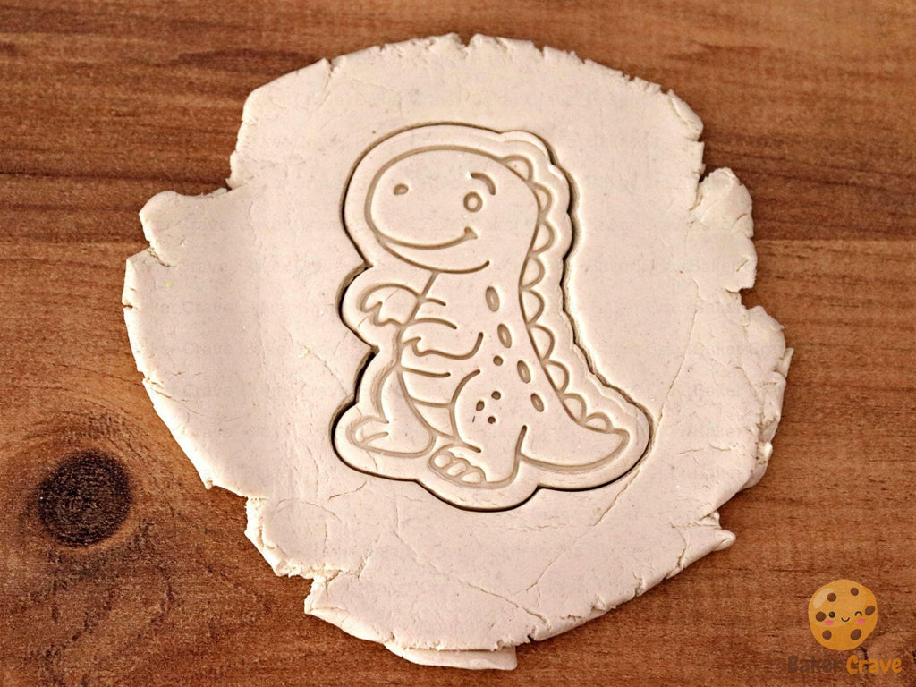 Dinosaur Cookie Cutter Set STL File