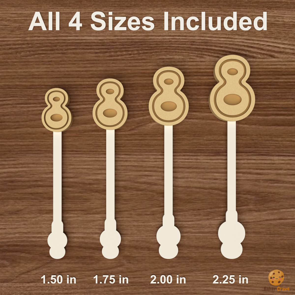 Number 8 Cake Pop Mold STL File