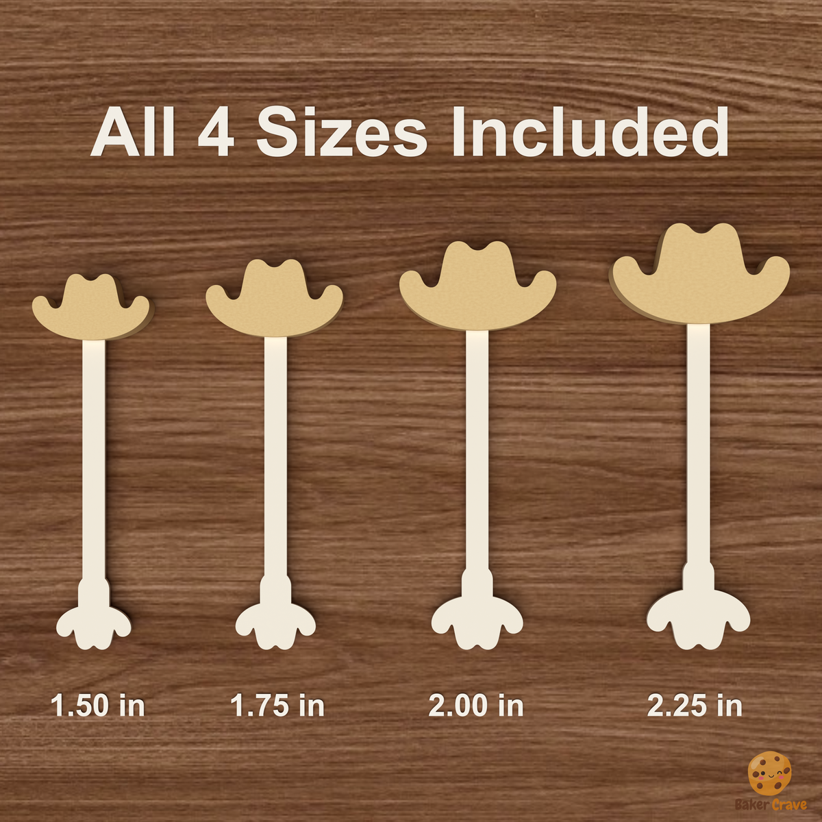 Cowboy Hat Cake Pop Mold STL File