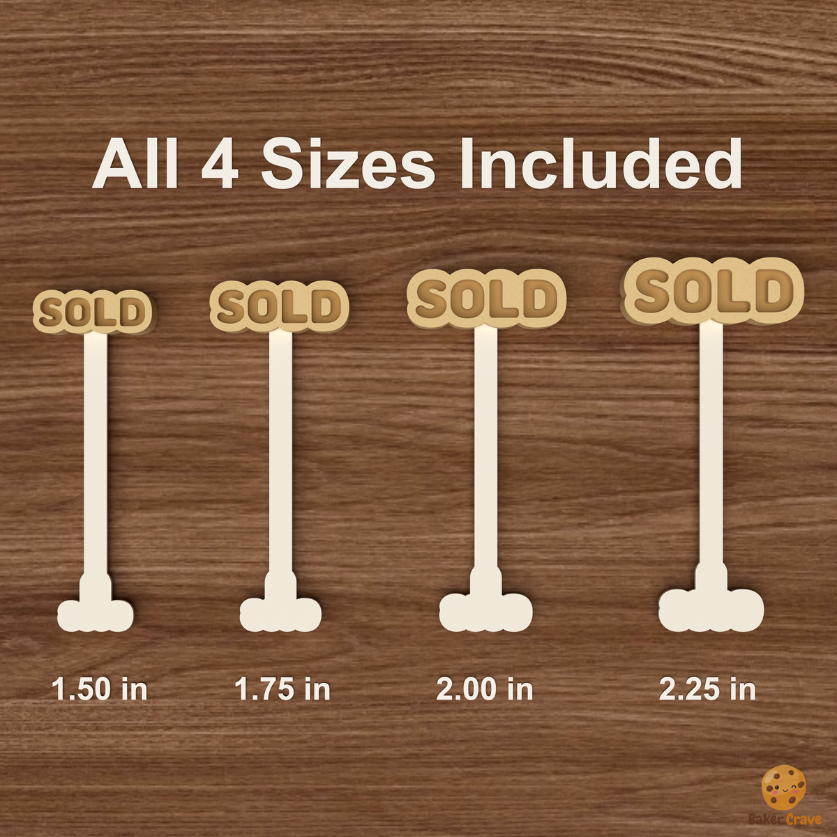 Sold Cake Pop Mold STL File