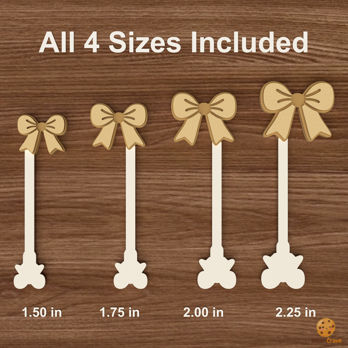 Christmas Gift Bow Cake Pop Mold STL File