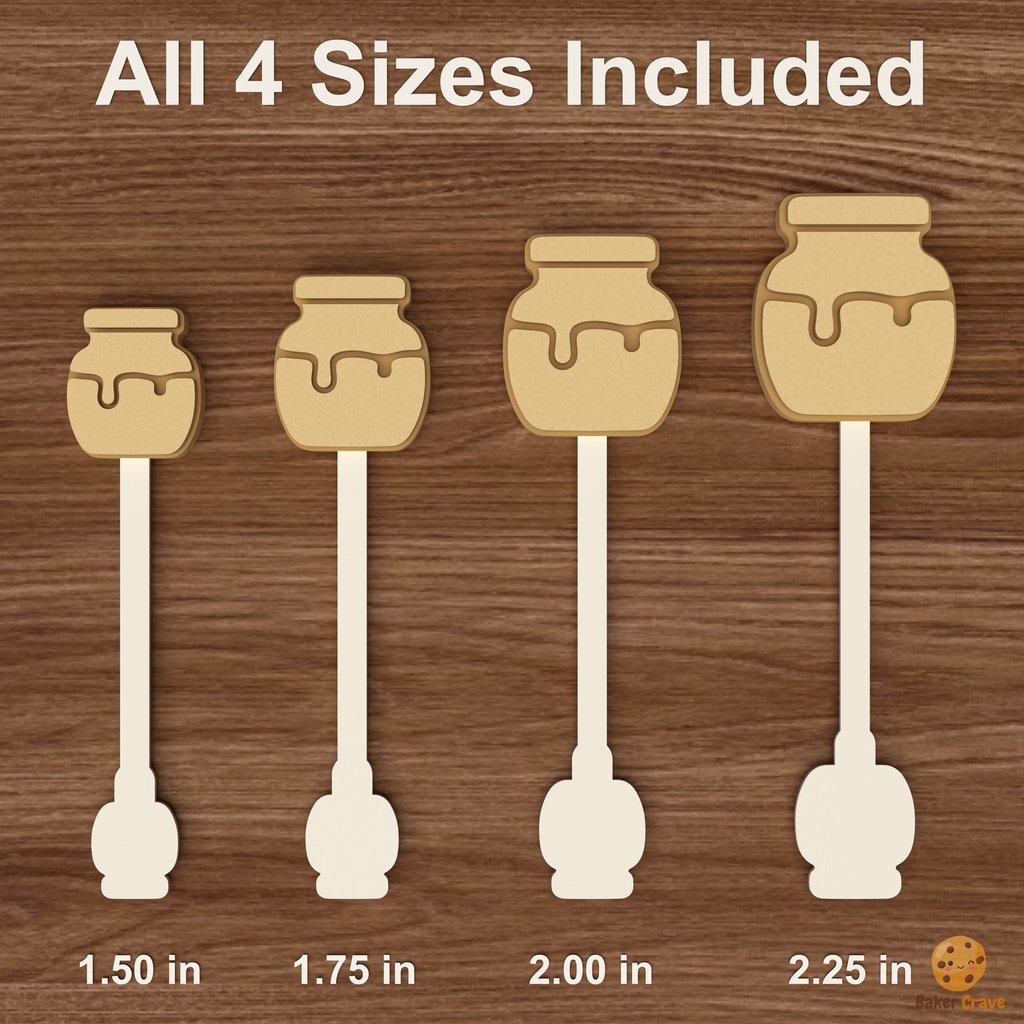 Honey Jar Cake Pop Mold STL File