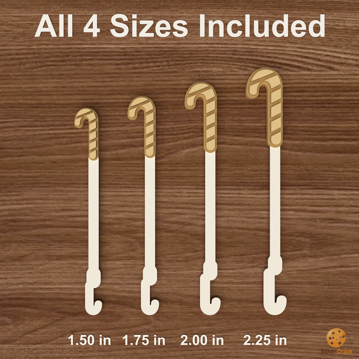 Candy Cane Cake Pop Mold STL File