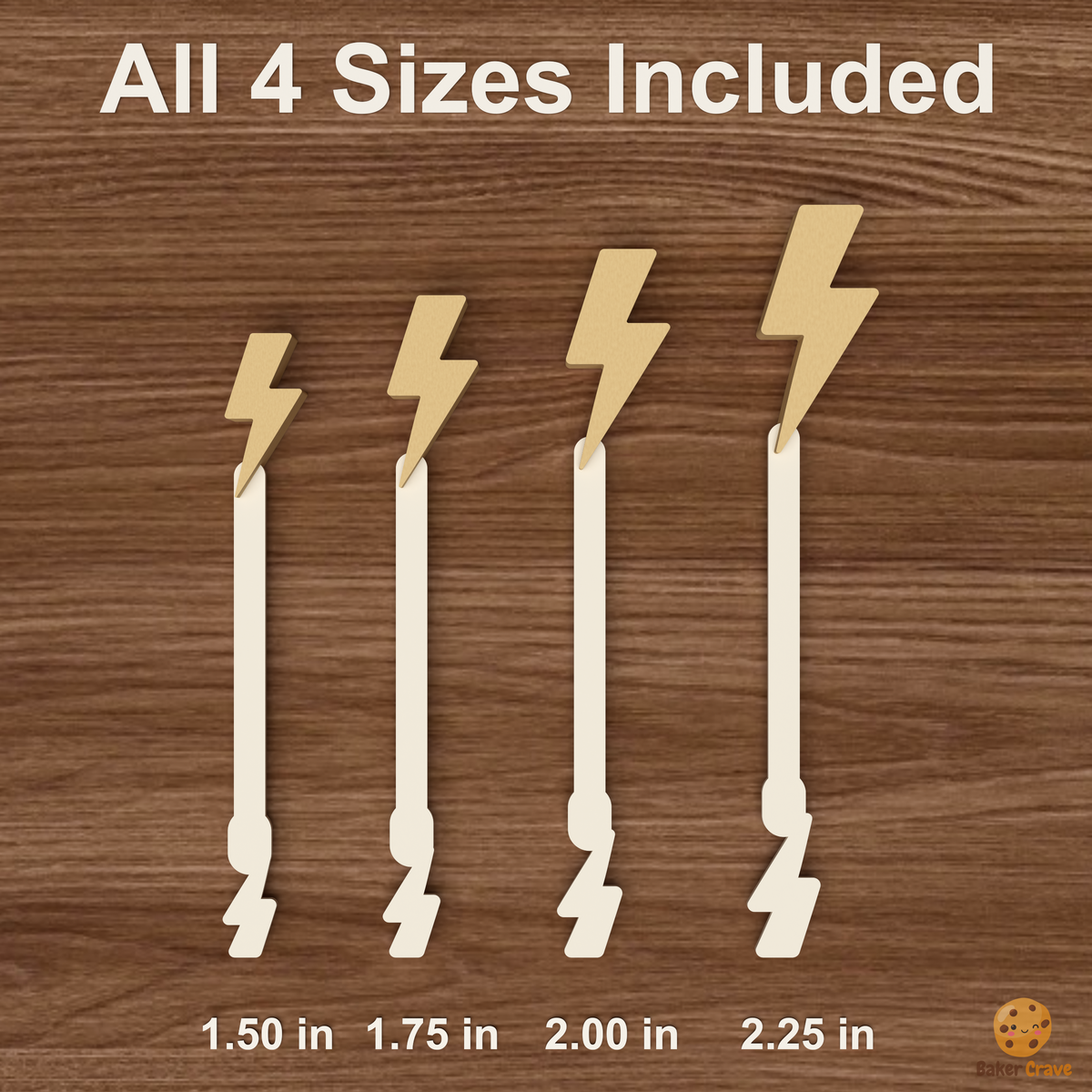 Lightning Bolt Cake Pop Mold