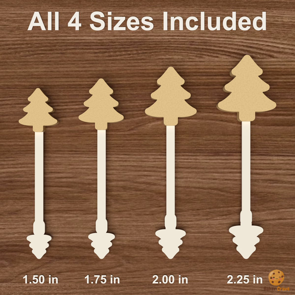 Christmas Tree Cake Pop Mold STL File