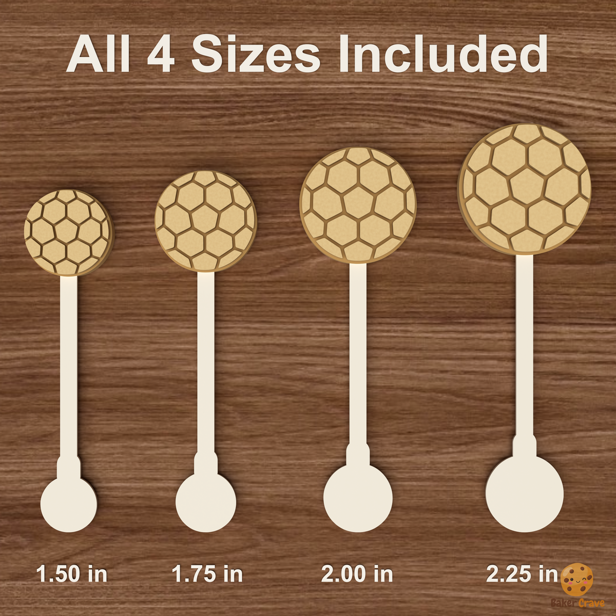 Soccer Ball Cake Pop Mold STL File