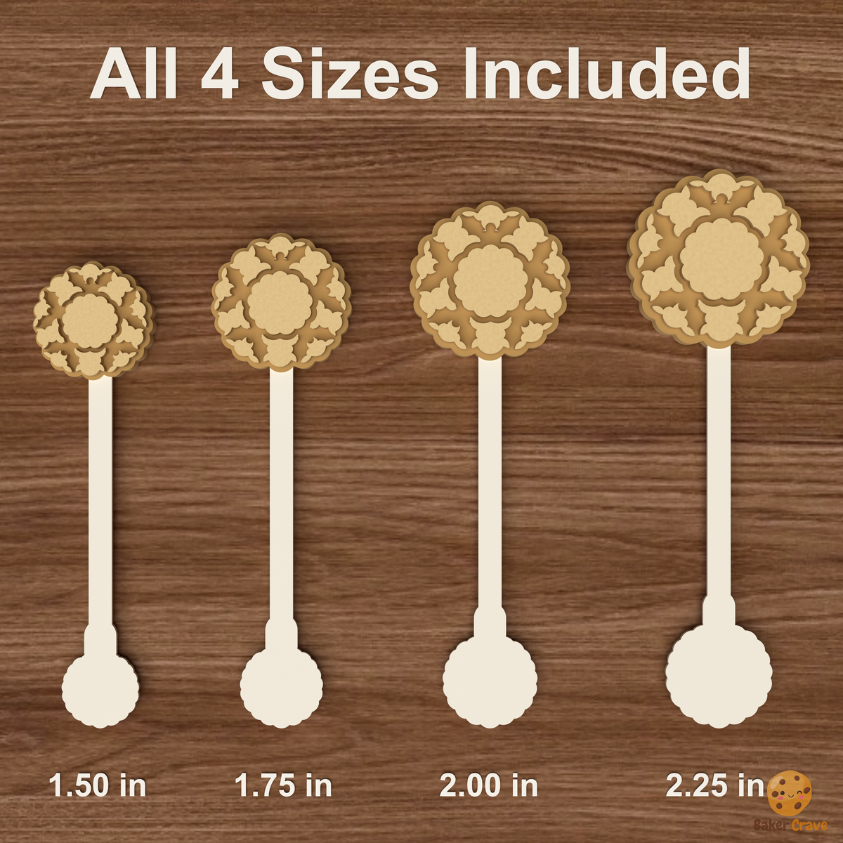 Christmas Wreath Cake Pop Mold STL File