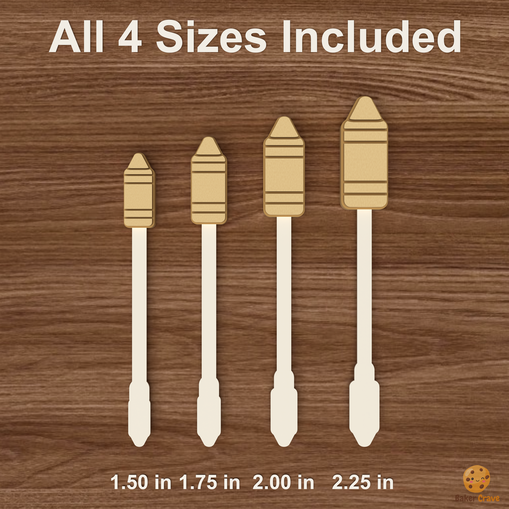 Crayon Cake Pop Mold STL File