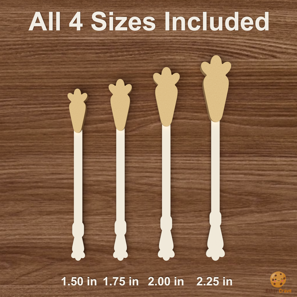 Carrot Cake Pop Mold STL File