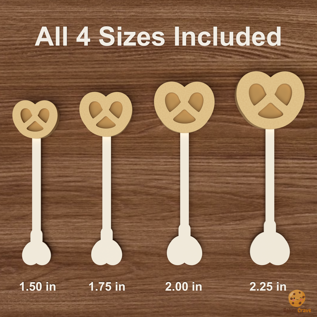 Pretzel Cake Pop Mold STL File