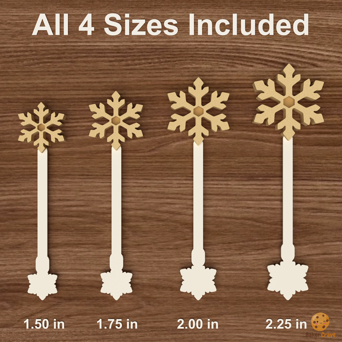 Snowflake Cake Pop Mold STL File