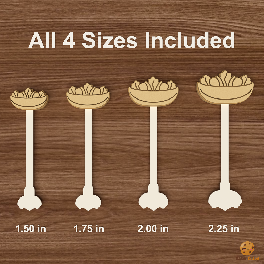Taco Cake Pop Mold STL File