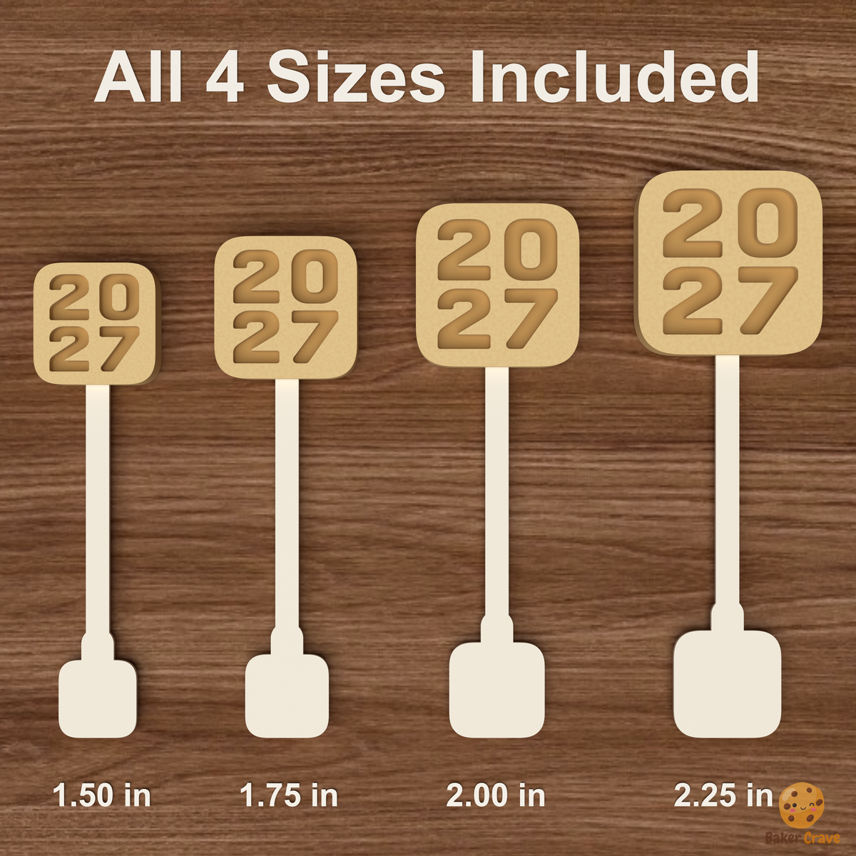 Stacked Cake Pop Mold STL File