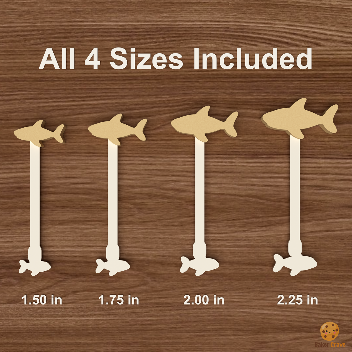 Shark Cake Pop Mold STL File
