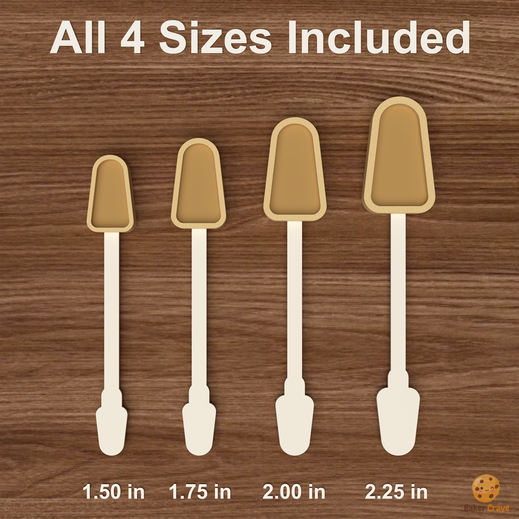 Filled Tapered Cake Pop Mold STL File