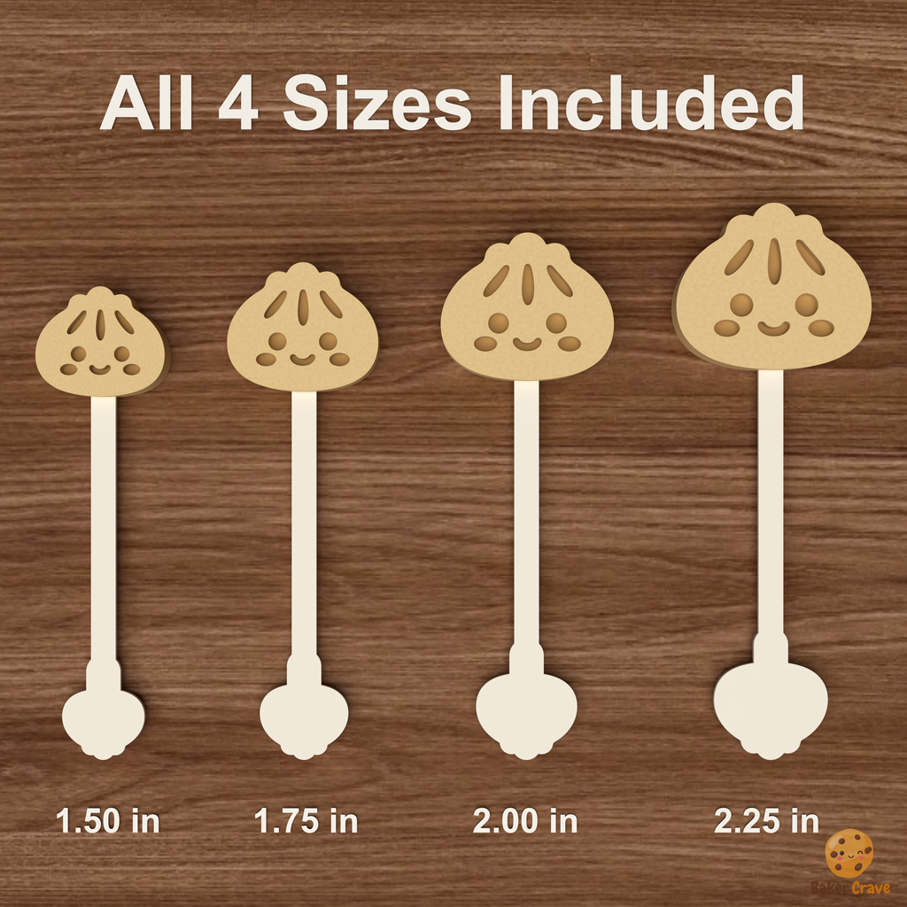 Dumpling Cake Pop Mold STL File