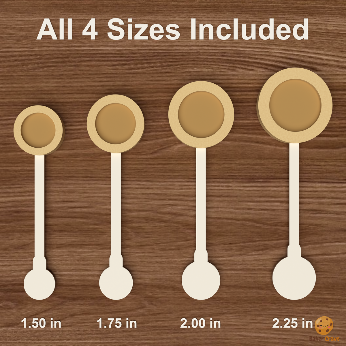 Filled Circle Cake Pop Mold STL File