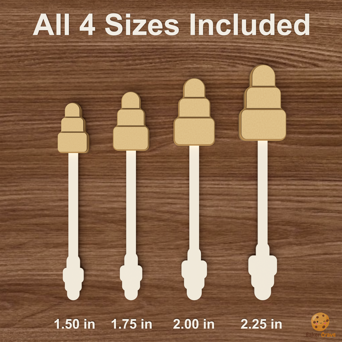 Rocket Pop Popsicle Cake Pop Mold STL File