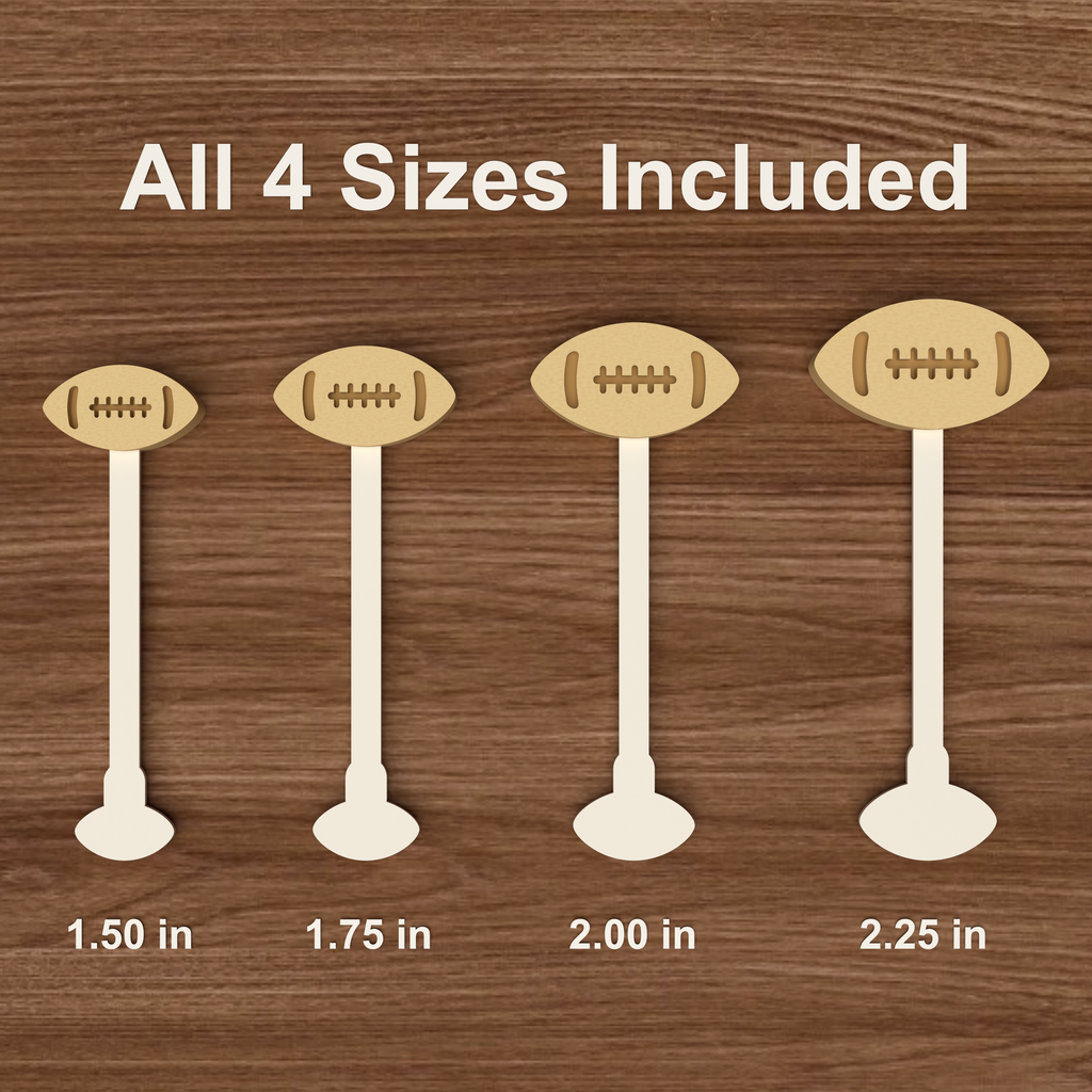 Football Cake Pop Mold STL File