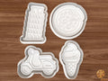 Italy Culture Cookie Cutter Set STL File