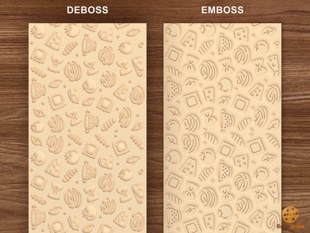 Pasta Night Textured Roller STL File
