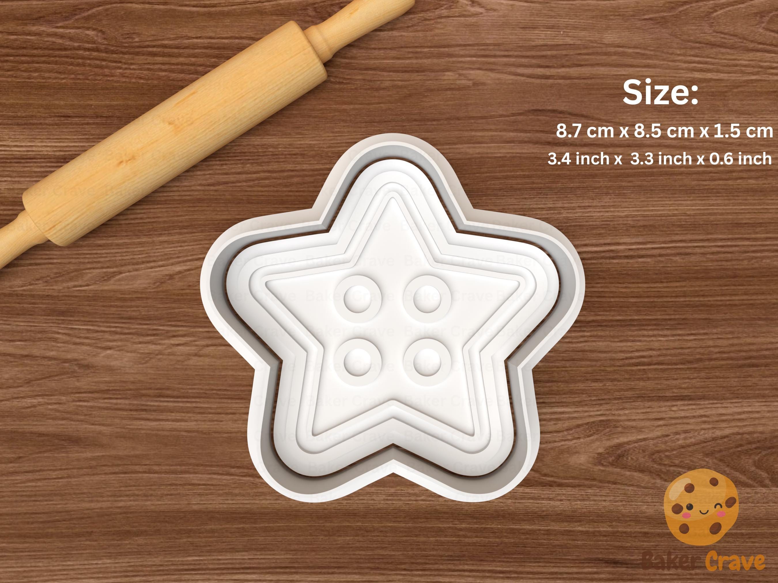 Button Cookie Cutter Set STL File