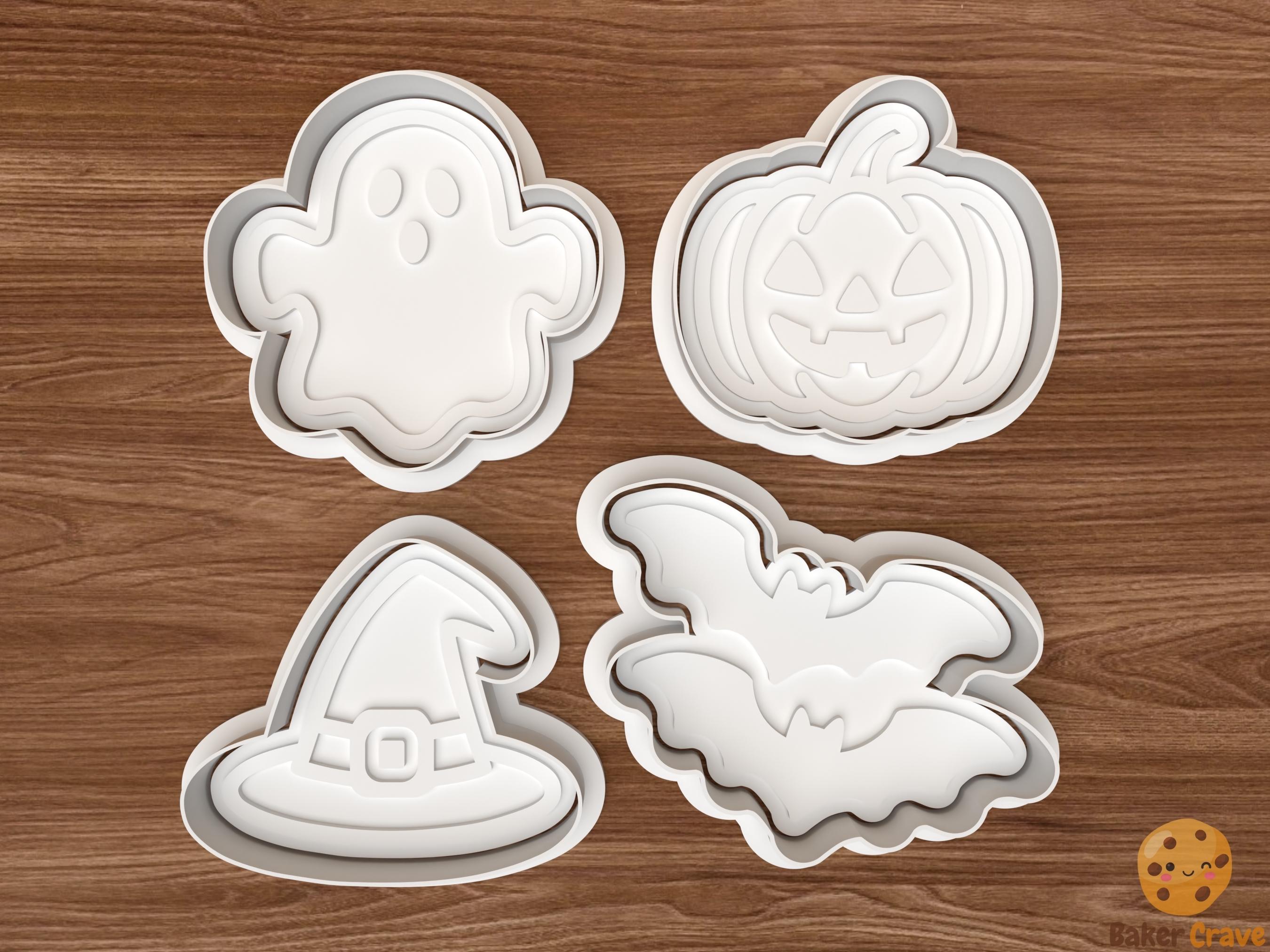 Halloween Cookie Cutter Set STL File