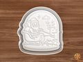 Christmas Sleigh Scene Cookie Cutter STL File