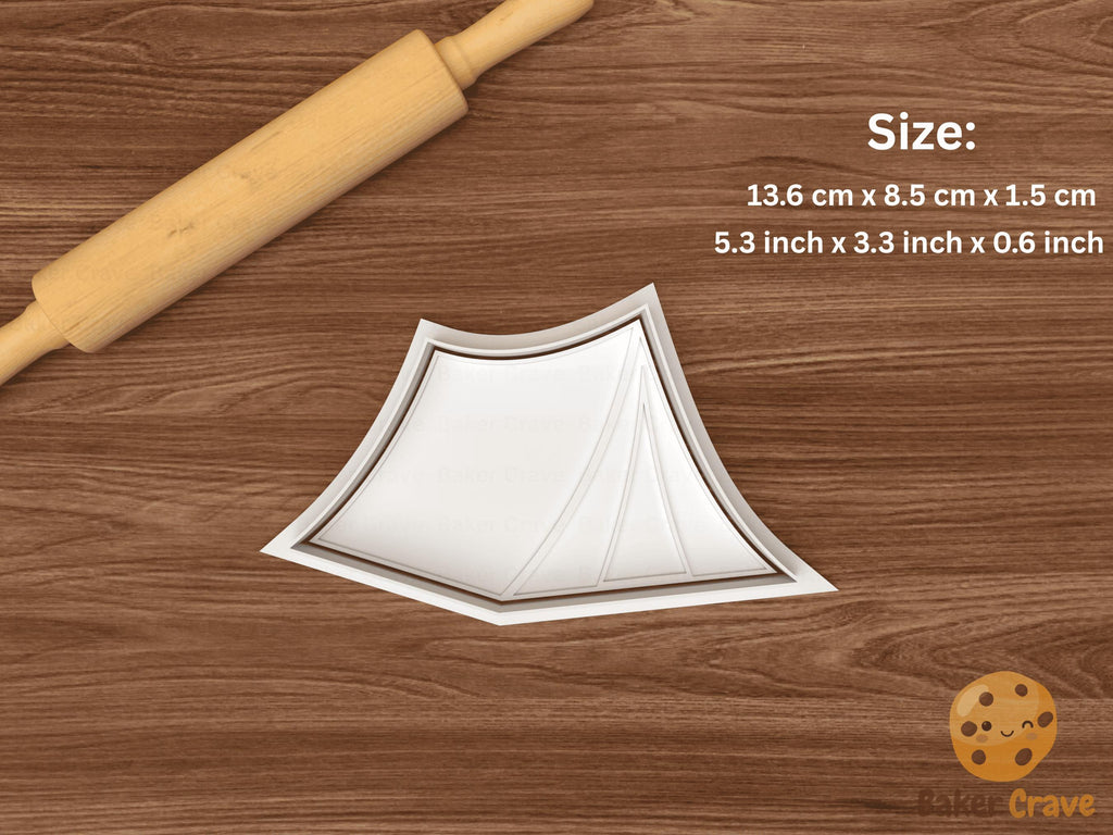 Camping Cookie Cutter Set STL File