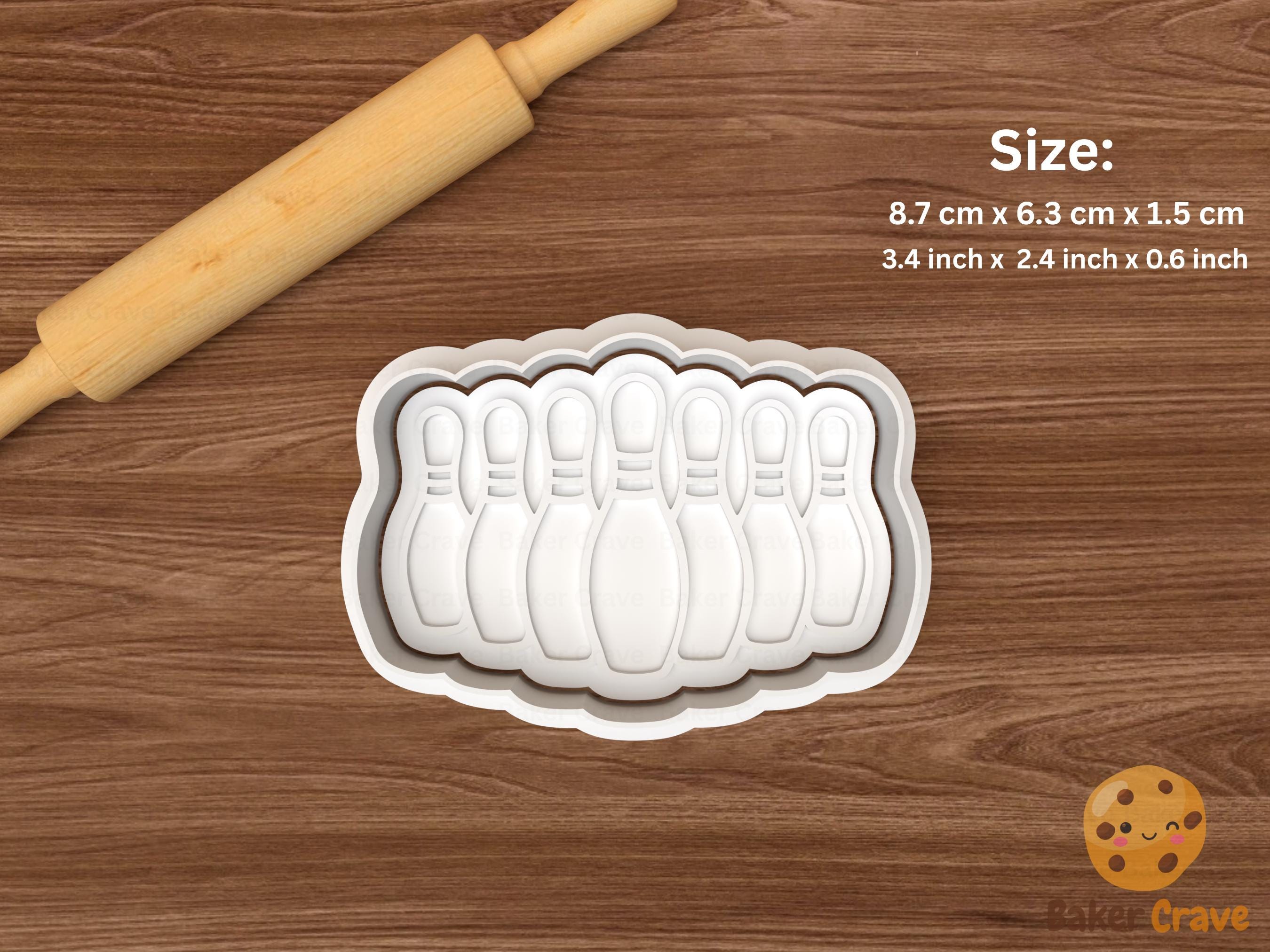 Bowling Cookie Cutter Set STL File