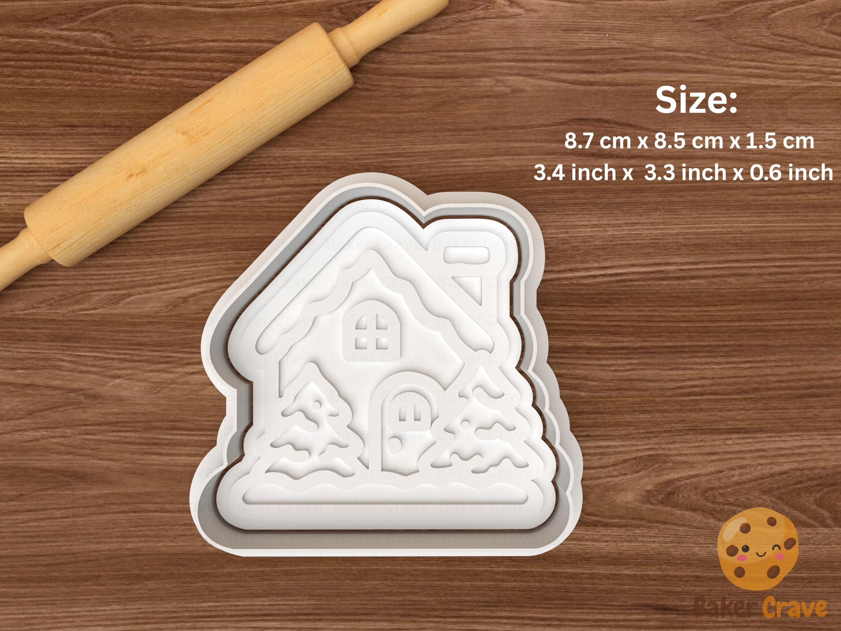 Christmas Town Cookie Cutter Set STL File