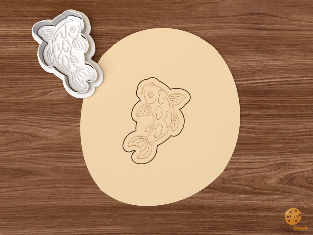 Ornamental Fish Cookie Cutter Set STL File
