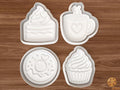 Sweet Love Dessert Cookie Cutter Set STL File