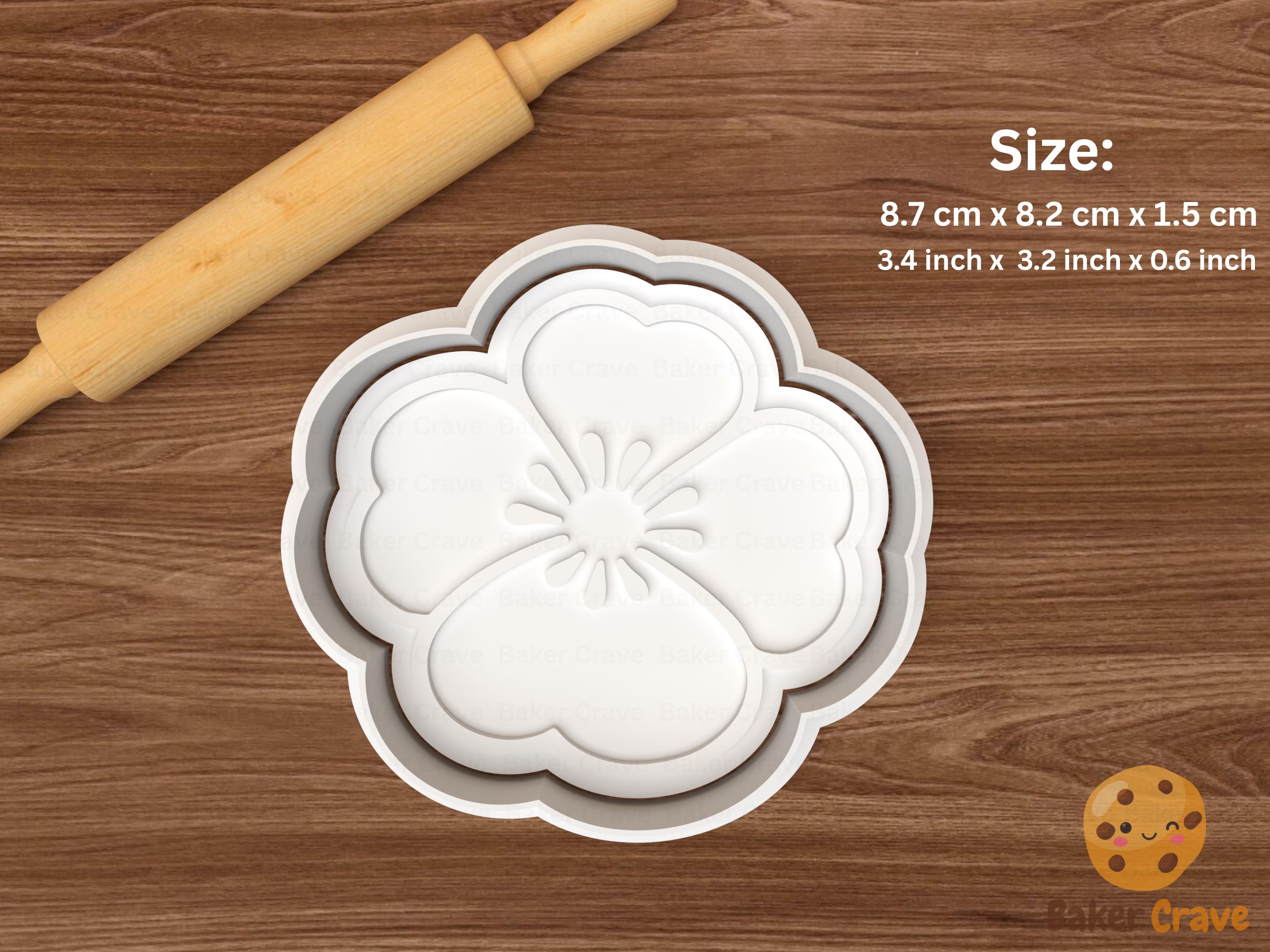 Flower Cookie Cutter Set STL File