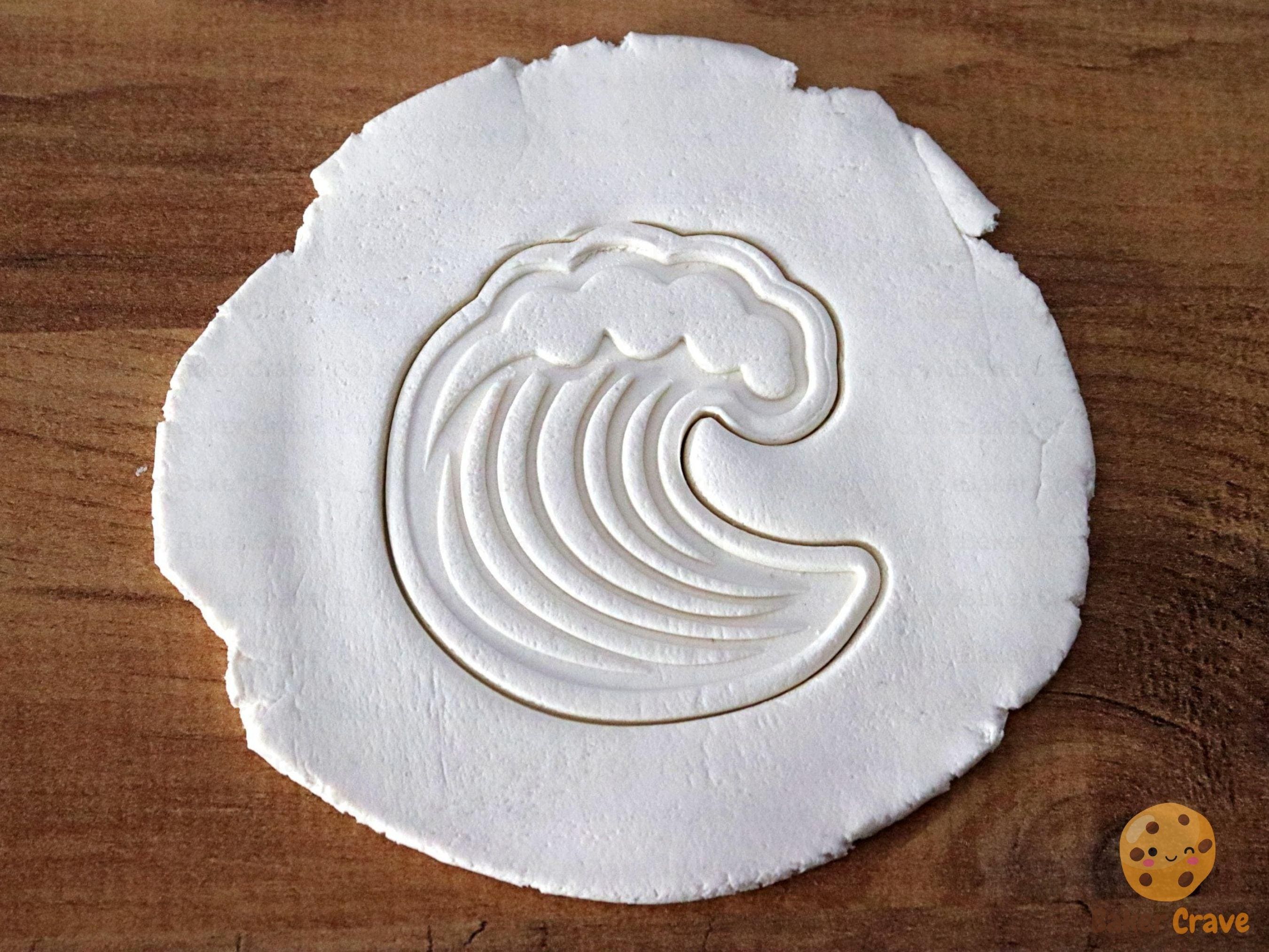 Wave Cookie Cutter Set STL File