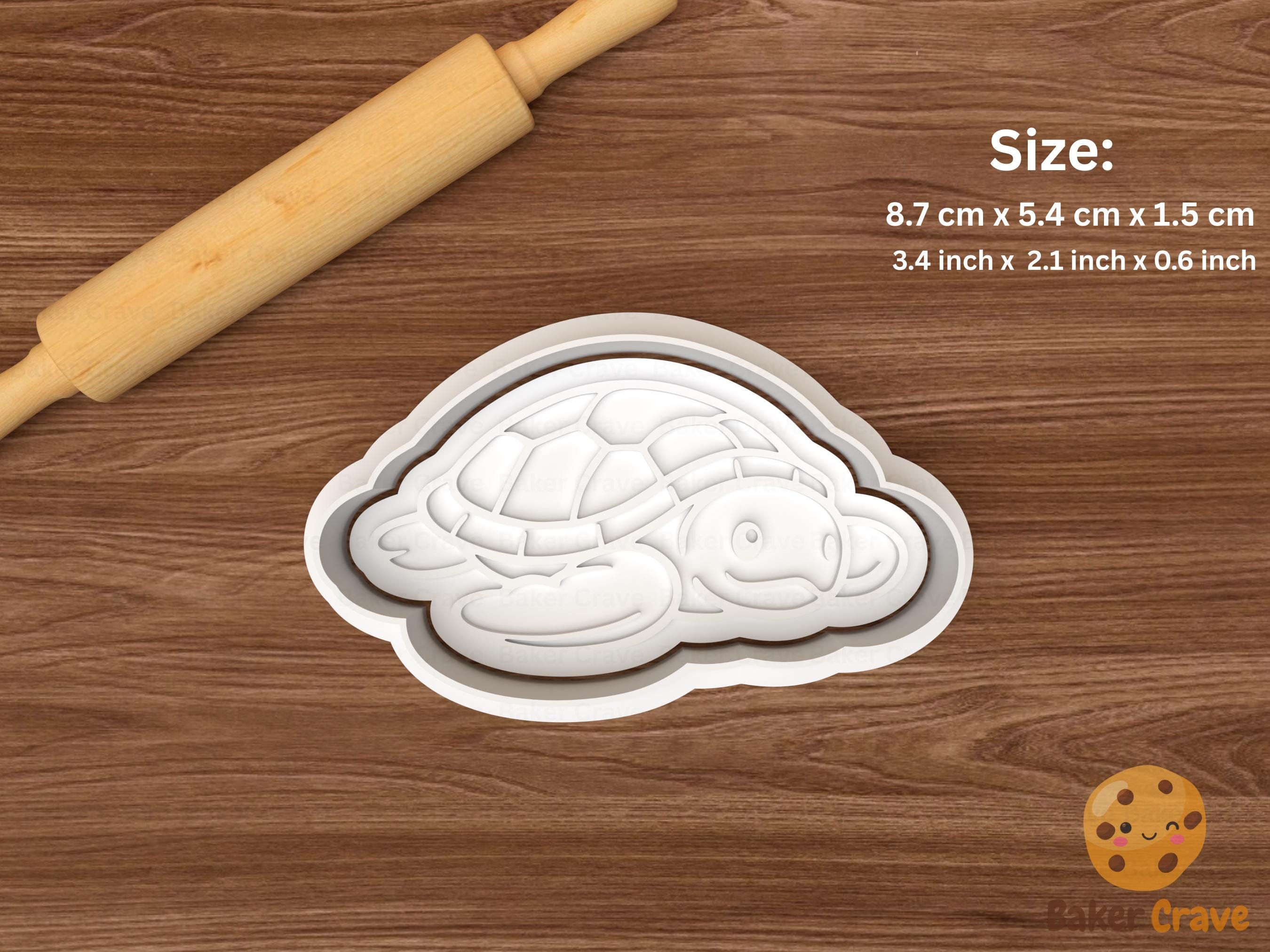 Sea Turtle Cookie Cutter Set STL File