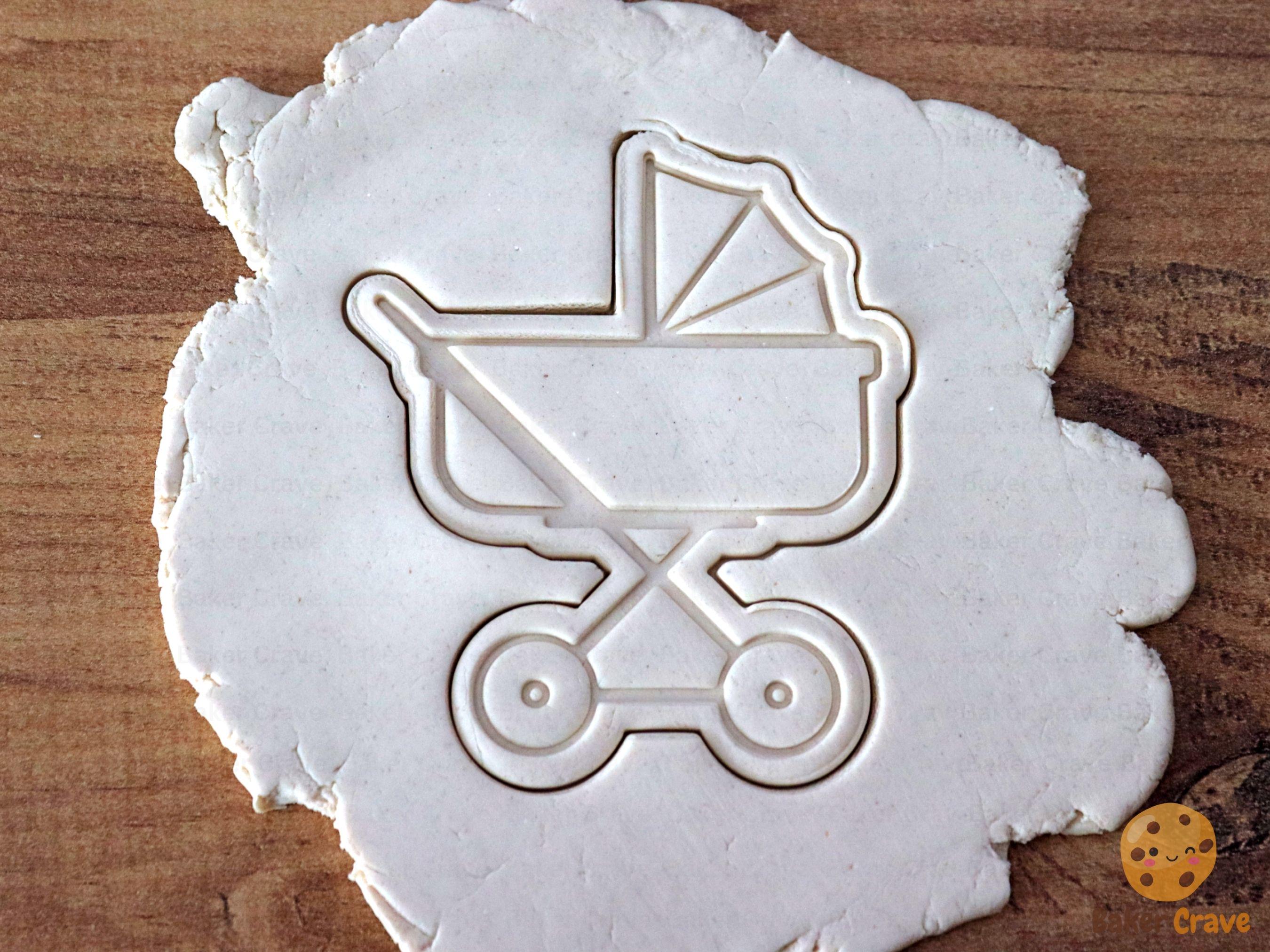 Baby Shower Cookie Cutter Set STL File