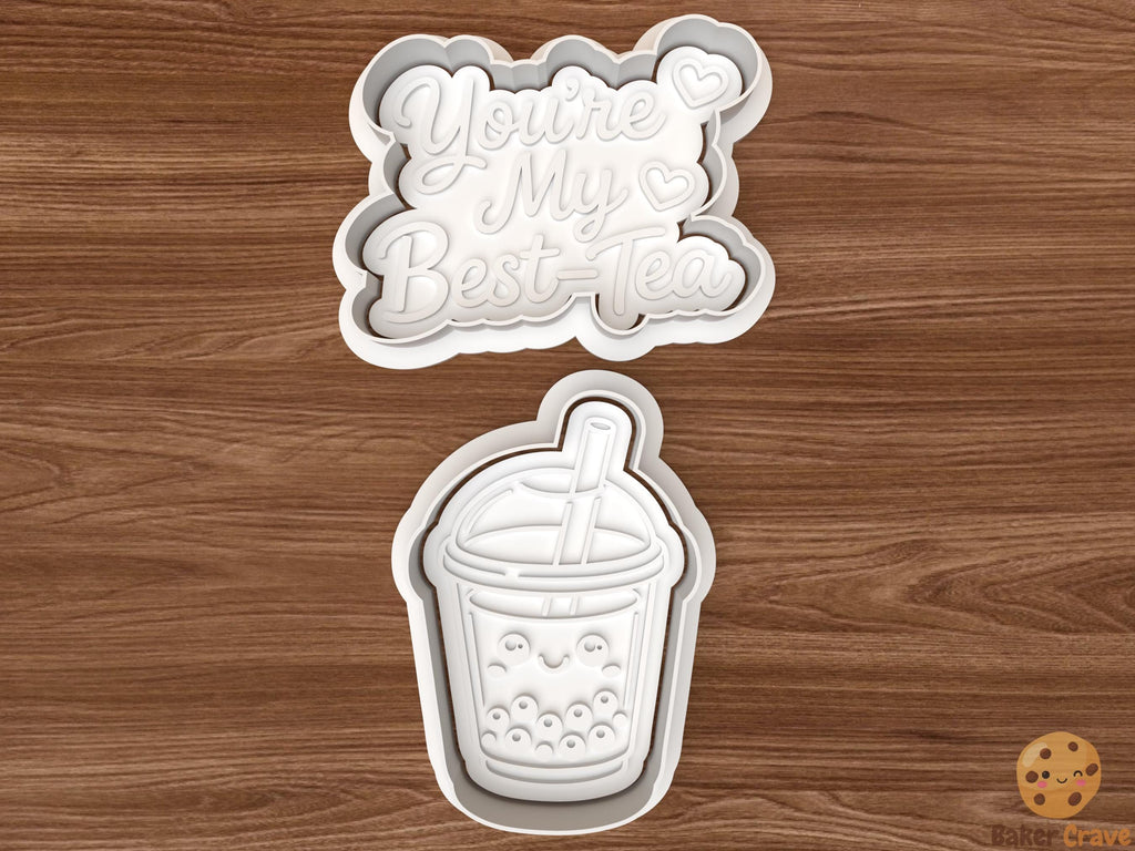 You’re My Best-Tea Valentine Cookie Cutter Set STL File