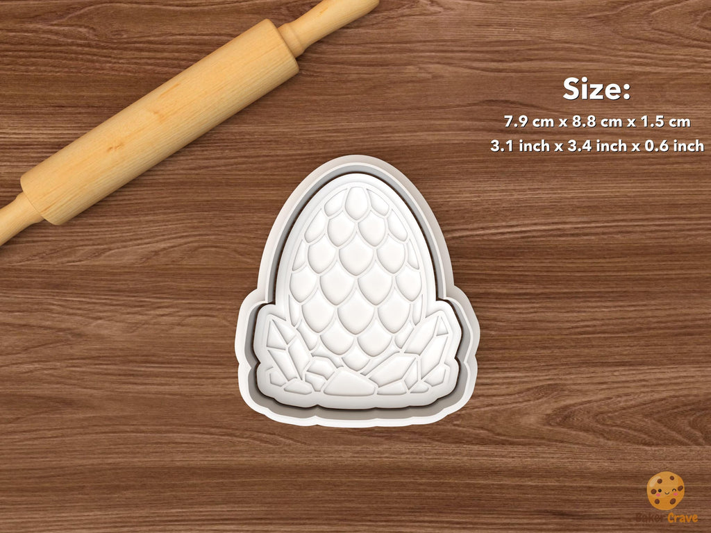 Dragon Fantasy Cookie Cutter Set STL File