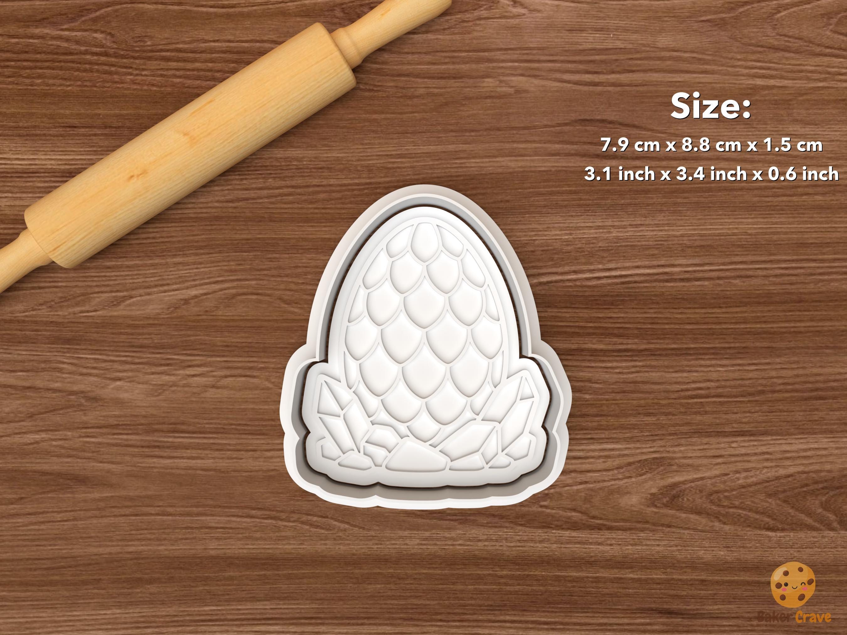 Dragon Fantasy Cookie Cutter Set STL File