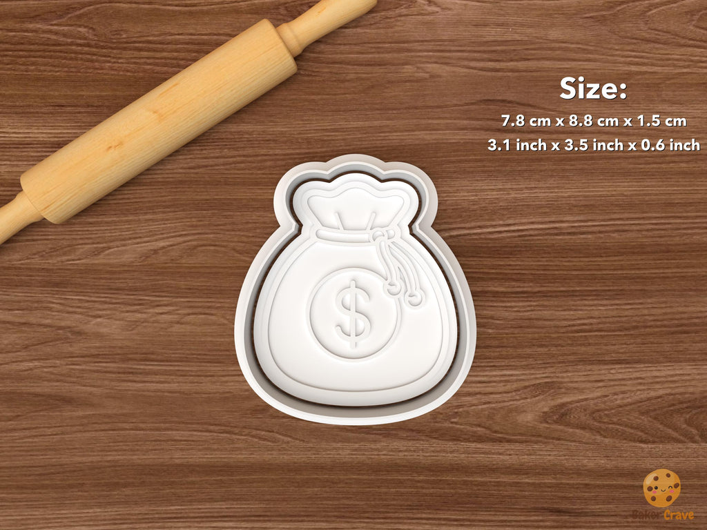 Money Savings Cookie Cutter Set STL File