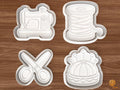 Sewing Essentials Cookie Cutter Set STL File
